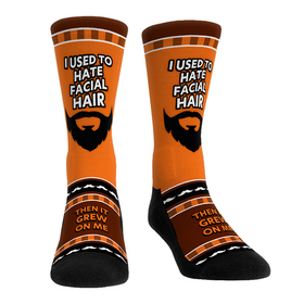 Rock 'Em Socks Dad Joke - Facial Hair