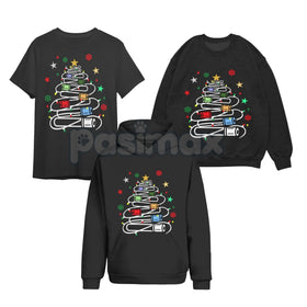 Funny Phlebotomy Christmas T-Shirt – Blood Draw Humor Holiday Graphic Tee, Sweatshirt & Hoodie