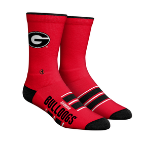 Rock 'Em Socks Georgia Bulldogs - Gametime Stripe (Knitted)