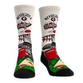 Rock 'Em Socks Georgia Bulldogs - Never Lost a Tailgate
