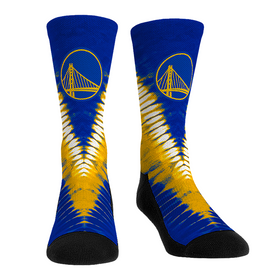Rock 'Em Socks Golden State Warriors - V Shape Tie Dye