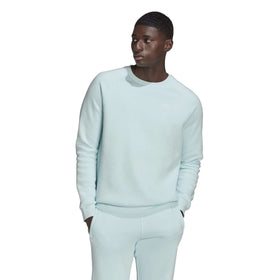 adidas Originals Men's Adicolor Essentials Trefoil Crewneck Sweatshirt - Almost Blue