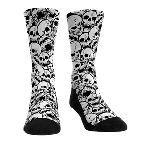 Rock 'Em Socks Stacked Skulls