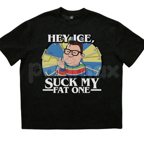 "Hey Ice Such My Fat One" Funny Meme T-Shirt - Derek Viral Video Graphic Tee, Classic Internet Humor Shirt, Ironic Retro Meme Apparel, Premium Heavyweight Unisex Sarcastic Top, Nostalgic 2010s Internet Culture Gift