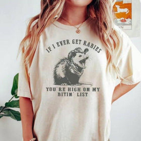 Humorous Raccoon T-Shirt
