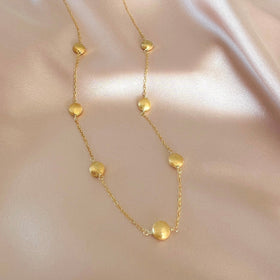 Gold Station Necklace
