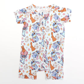 Posh TOT Lemon Squeeze Bamboo Shorty Romper CINCO DE MAYO PROMO - FINAL SALE