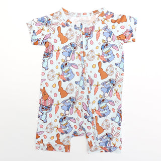 Posh TOT Piggy Wiggly Bamboo Shorty Romper CINCO DE MAYO PROMO - FINAL SALE