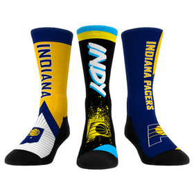 Rock 'Em Socks Indiana Pacers - Ultimate Jersey - 3-Pack