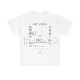 "Jesus Paid It All" Classic Christian Tee