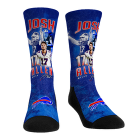 Rock 'Em Socks Josh Allen - Buffalo Bills - Retro Photo