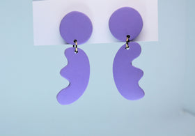 Purple geometric
