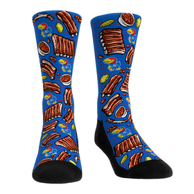 Rock 'Em Socks Kansas Jayhawks - BBQ All-Over