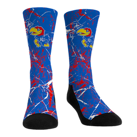 Rock 'Em Socks Kansas Jayhawks - Cracked Marble