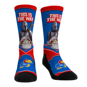 Rock 'Em Socks Kansas Jayhawks - Star Wars - This Is The Way