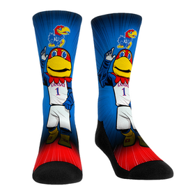 Rock 'Em Socks Kansas Jayhawks - Mascot Pump Up!