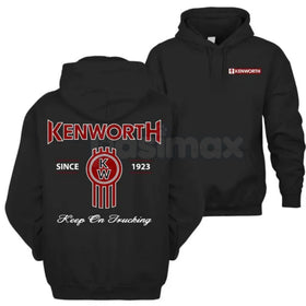 Kenworth Logo Hoodie – Since 1923 Classic Trucker Pullover, Legendary Big Rig Apparel, Unisex