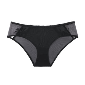 Amour d'Agnette Kim Stretch Lace & Mesh Hipster Brief — French Lingerie