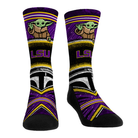 Rock 'Em Socks LSU Tigers - Star Wars - Grogu Intergalactic Fan