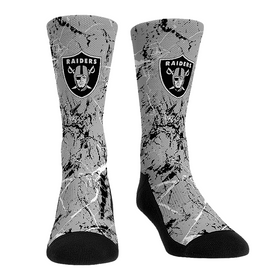 Rock 'Em Socks Las Vegas Raiders - Cracked Marble