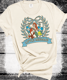 Old School Vintage Little Mermaid, Retro 80s 90s Disney shirts, Flounder and…