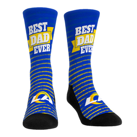 Rock 'Em Socks Los Angeles Rams - Best Dad Ever