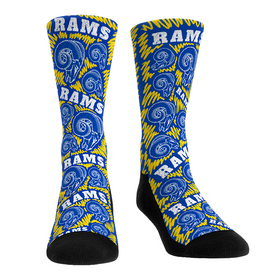 Rock 'Em Socks Los Angeles Rams - Throwback Logo Sketch