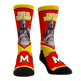 Rock 'Em Socks Maryland Terrapins - Star Wars - This Is The Way