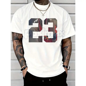 Men's '23' Graphic Printed T-Shirt