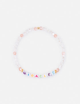 Miracles Letter Bracelet