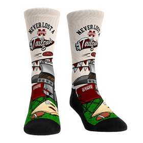 Rock 'Em Socks Mississippi State Bulldogs - Never Lost a Tailgate