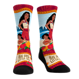 Rock 'Em Socks Moana 2 - Big Sis Little Sis