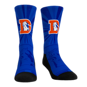 Rock 'Em Socks Denver Broncos - Throwback Swirl