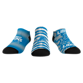 Rock 'Em Socks Detroit Lions - Low Cut - Make Some Noise (3-Pack)