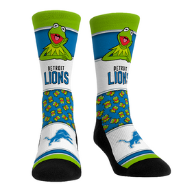 Rock 'Em Socks Detroit Lions - The Muppets - Kermit Showcase