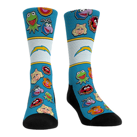 Rock 'Em Socks Los Angeles Chargers - The Muppets - Muppet Mayhem