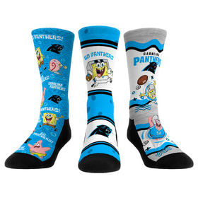 Carolina Panthers - SpongeBob SquarePants - 3-Pack