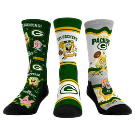 Green Bay Packers - SpongeBob SquarePants - 3-Pack