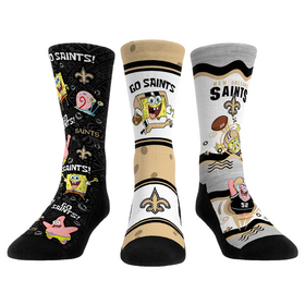 New Orleans Saints - SpongeBob SquarePants - 3-Pack
