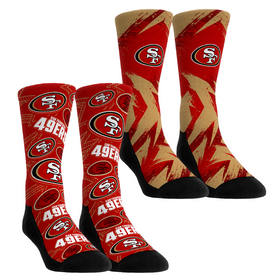 Rock 'Em Socks San Francisco 49ers - Game Day 2-Pack