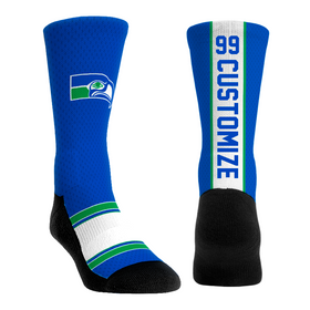 Rock 'Em Socks Seattle Seahawks - Throwback Custom Jersey