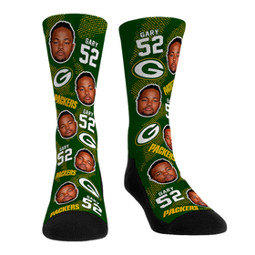 Rock 'Em Socks Rashan Gary - Green Bay Packers - Football Guy