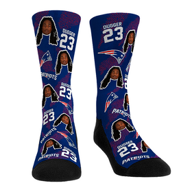Rock 'Em Socks Kyle Duggar - New England Patriots - Football Guy