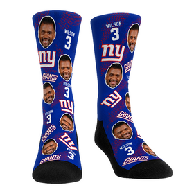 Rock 'Em Socks Russell Wilson - New York Giants - Football Guy