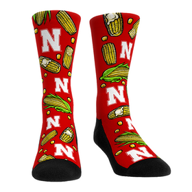 Rock 'Em Socks Nebraska Huskers - Corn All-Over