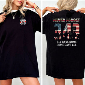 "Never Forget 343" Firefighter T-Shirt
