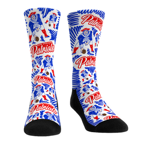 Rock 'Em Socks New England Patriots - Throwback Logo Sketch