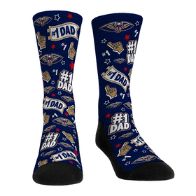 Rock 'Em Socks New Orleans Pelicans - #1 Dad