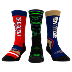 Rock 'Em Socks New Orleans Pelicans - Ultimate Jersey - 3-Pack