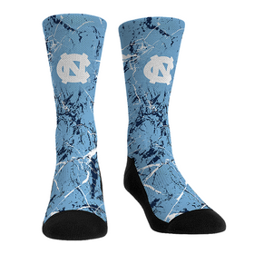 Rock 'Em Socks North Carolina Tar Heels - Cracked Marble